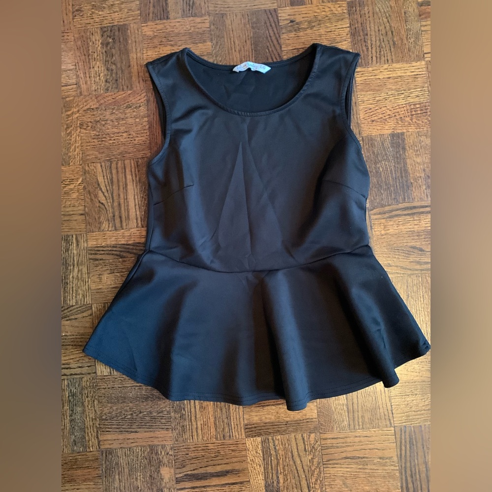Peplum Top Bluenotes